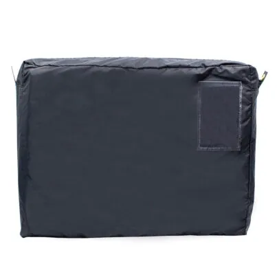 Interoffice Gusseted Transit Bag Black Front