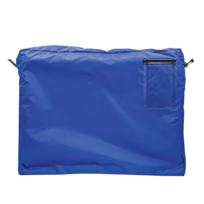 Interoffice Gusseted Transit Bag R Blue Front