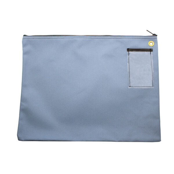 Interoffice Transit Bag Canvas 18x14 Lt Blue Front