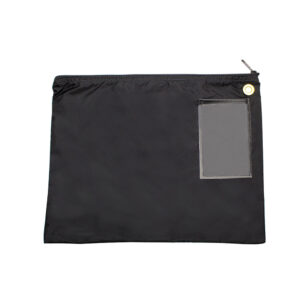 Interoffice Transit Bag Nylon 14x11 Black Front