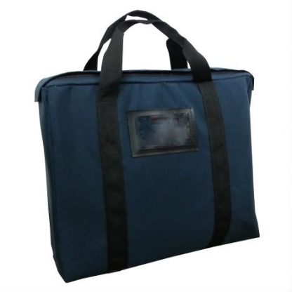 Fire Resistant Briefcase Style Bags Navy Blue