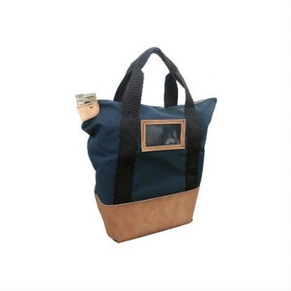 Heavy Duty Locking Courier Bag Navy Blue