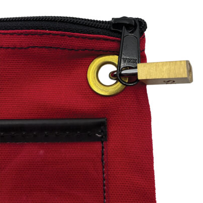 Interoffice Mailer Envelope with Lock Attached