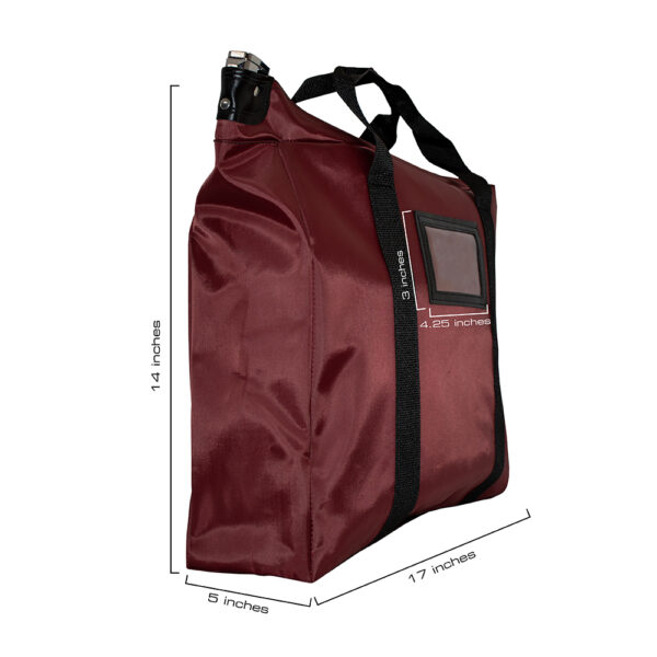 Briefcase Locking Courier Bag