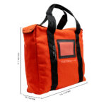 Fire Resistant Briefcase Bag 14x11x3 measurements