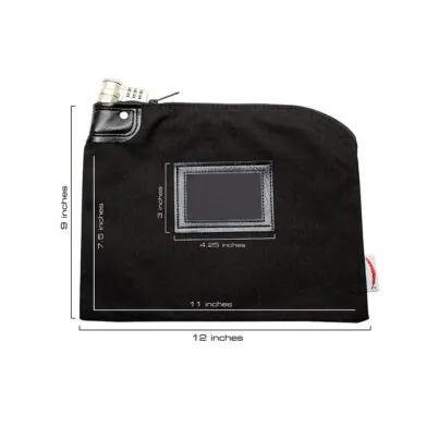 Locking Bank Bag