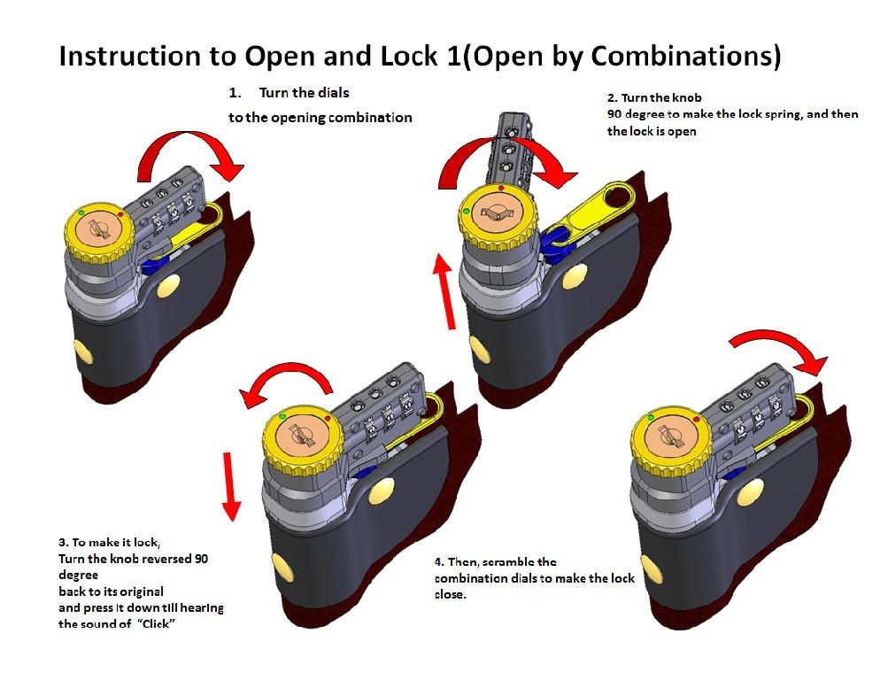 How to Open Combination Keyed Lock