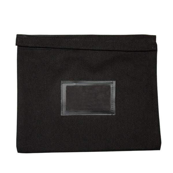 Fire Resistant Document Bag 14x11 Black Front