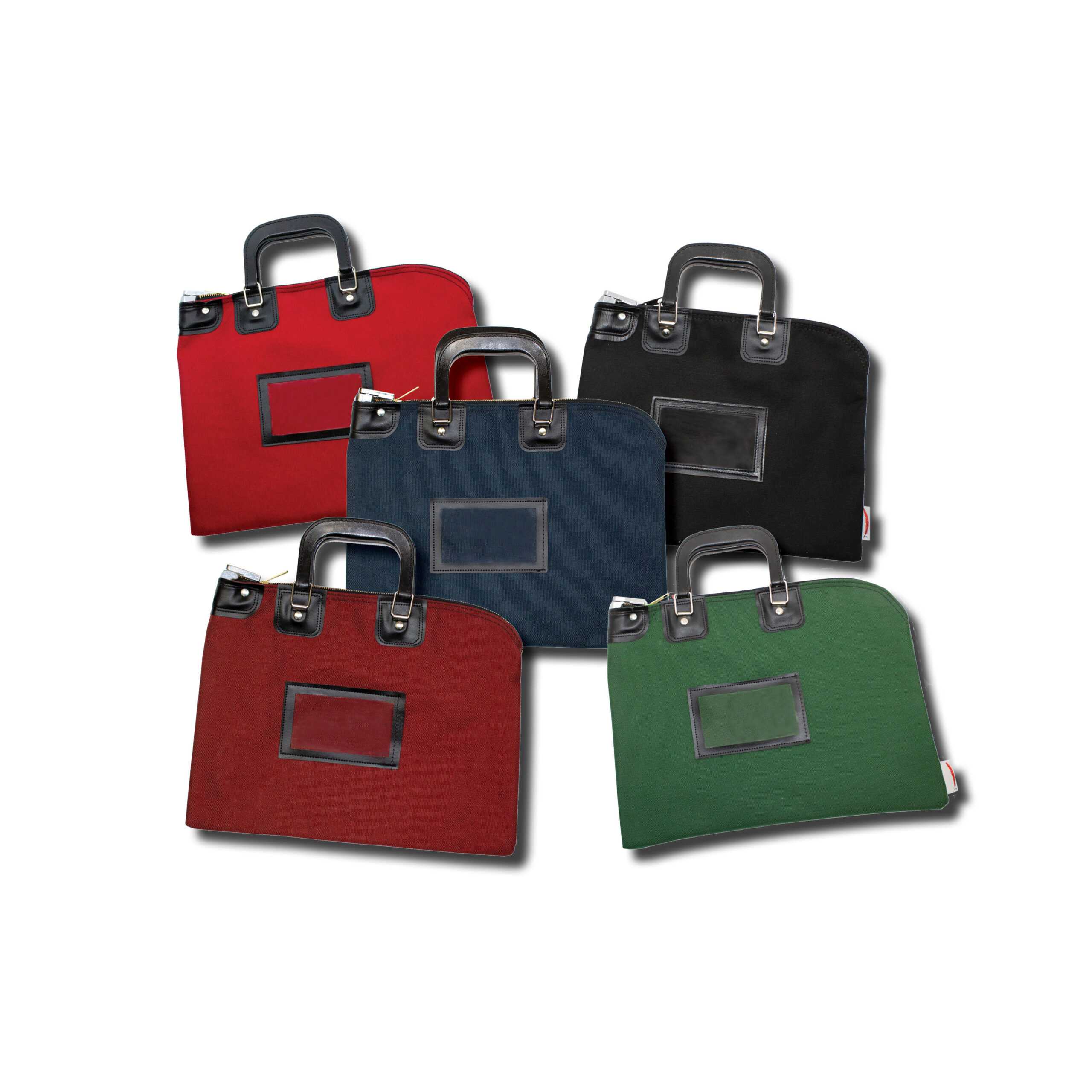 Fire Resistant Locking Security Bag with Handles 15x11