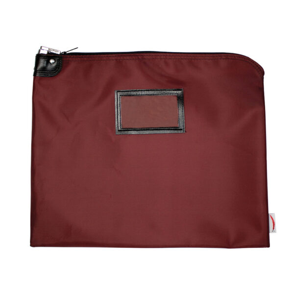 HIPAA Compliant Bag 16x20 Burgundy Front