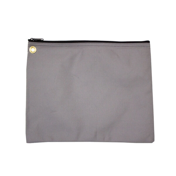 Interoffice Transit Mailbag 14x11 Canvas Gray Back