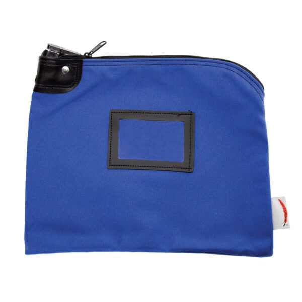 Locking Bank Bag Royal Blue Front