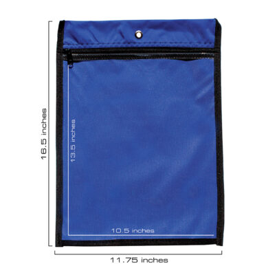 Media Pouch 16.5x11.75 Flat Measurements