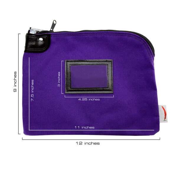 Locking Bank Bag measurements