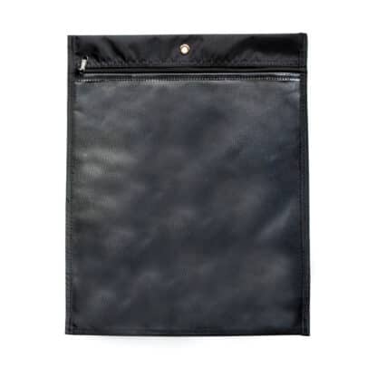 Media Pouch 17.75x14.25 Black Front