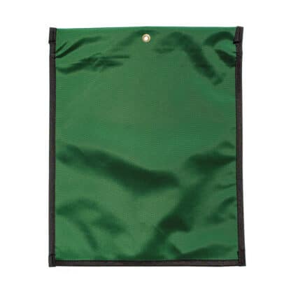 Media Pouch 17.75x14.25 Forest Green Back