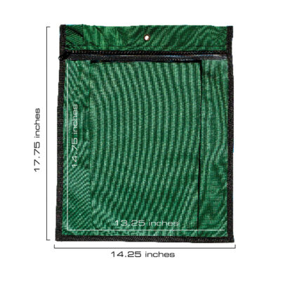 Media Pouch 17.75x14.25 Guesset Measurements