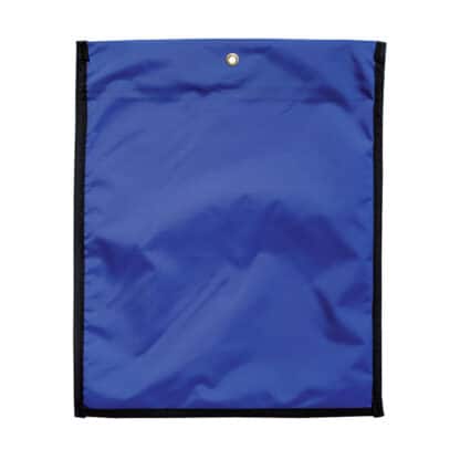 Media Pouch 17.75x14.25 Royal Blue Back