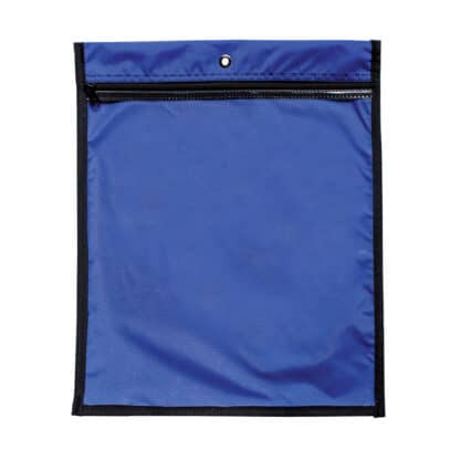 Media Pouch 17.75x14.25 Royal Blue Front