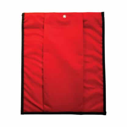 Media Pouch Gusset 17.75x14.25 Red Back