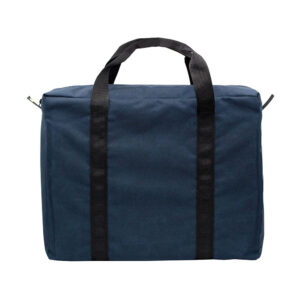 Briefcase Courier Bag 18x14x4 no lock Navy Back.jpg