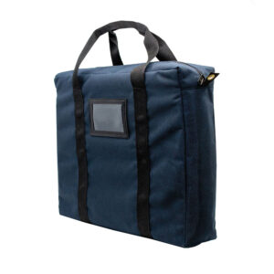 Briefcase Courier Bag 18x14x4 no lock Navy Side2.jpg