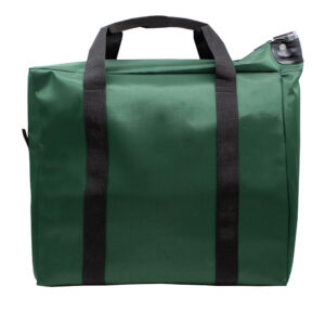 Brieftcase Locking Courier Bag Forest Green Back.jpg