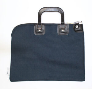 Fire Resistant Bank Bags with Handles Navy Back.jpg