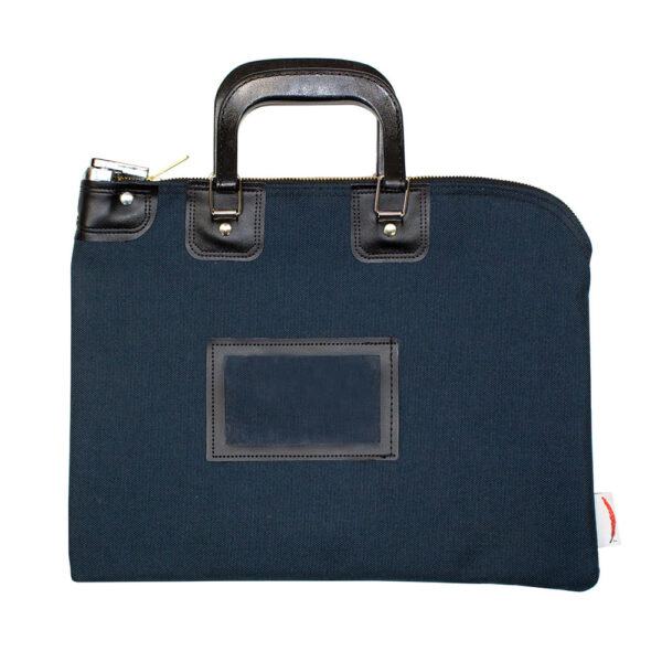 Fire Resistant Bank Bags with Handles Navy Front.jpg