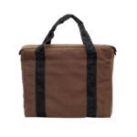 Fire Resistant Briefcase Bag 14x11x3 Brown Back.jpg