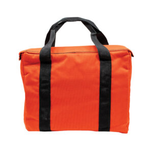 Fire Resistant Briefcase Bag 14x11x3 Orange Back.jpg