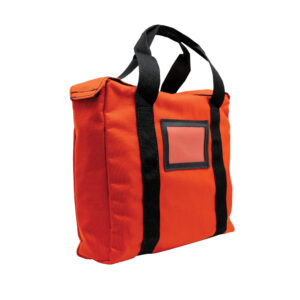 Fire Resistant Briefcase Bag 14x11x3 Orange Side 2.jpg