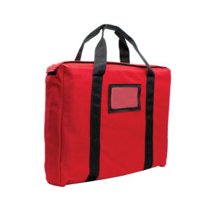 Fire Resistant Briefcase Bag 14x11x3 Red Side 1.jpg