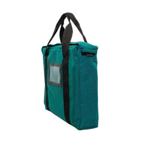 Fire Resistant Briefcase Bag 14x11x3 Teal Side 2.jpg