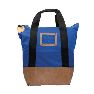 Heavy Duty Locking Courier Bags Royal Blue Front.jpg