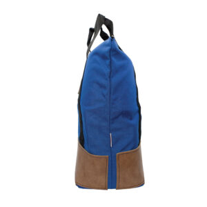 Heavy Duty Locking Courier Bags Royal Blue Side 2.jpg