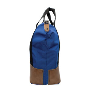 Heavy Duty Locking Courier Bags Royal Blue Side.jpg