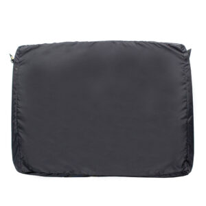 Interoffice Gusseted Transit Bag Black Back.jpg