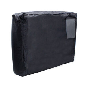 Interoffice Gusseted Transit Bag Black Side 1.jpg