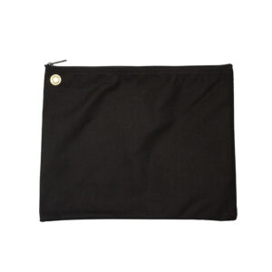 Interoffice Transit Bag Canvas 14x11 Black Back.jpg