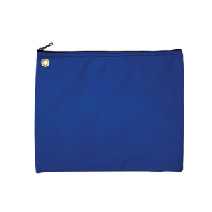 Interoffice Transit Bag Canvas 14x11 Royal Blue Back.jpg