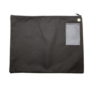 Interoffice Transit Bag Canvas 18x14 Black Front.jpg