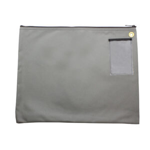 Interoffice Transit Bag Canvas 18x14 Gray Front.jpg