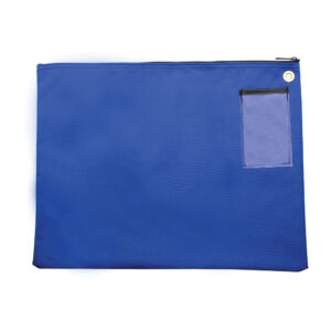 Interoffice Transit Bag Canvas 18x14 Royal Blue Front.jpg