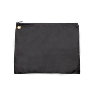 Interoffice Transit Bag Nylon 14x11 Black Back.jpg