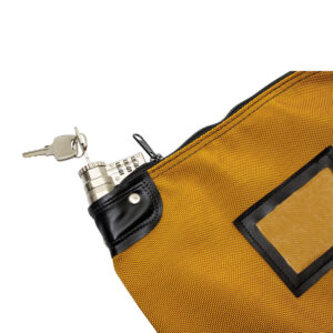 Locking Bank Bag 1350 Denior Weave Nylon Combo Lock Gold.jpg