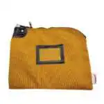 Locking Bank Bag 1350 Denior Weave Nylon Standard Lock Gold Front.jpg