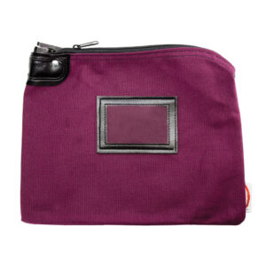 Locking Bank Bag Burgundy Front.jpg