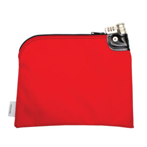 Locking Bank Bag Laminated Nylon 9x12 Red Back.jpg