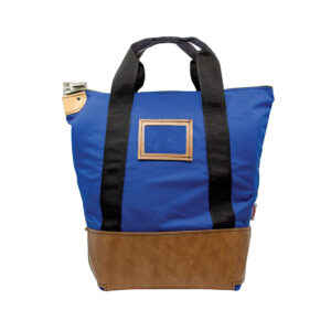 Locking Courier Bag 1000 Denier Combo Lock Blue Front.jpg